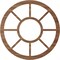 Ekena Millwork Grace Wood Fretwork Pierced Ceiling Medallion, Walnut, 30"OD x 10 7/8"ID x 1/4"T CMWP30X0250GRWA - alternate 3